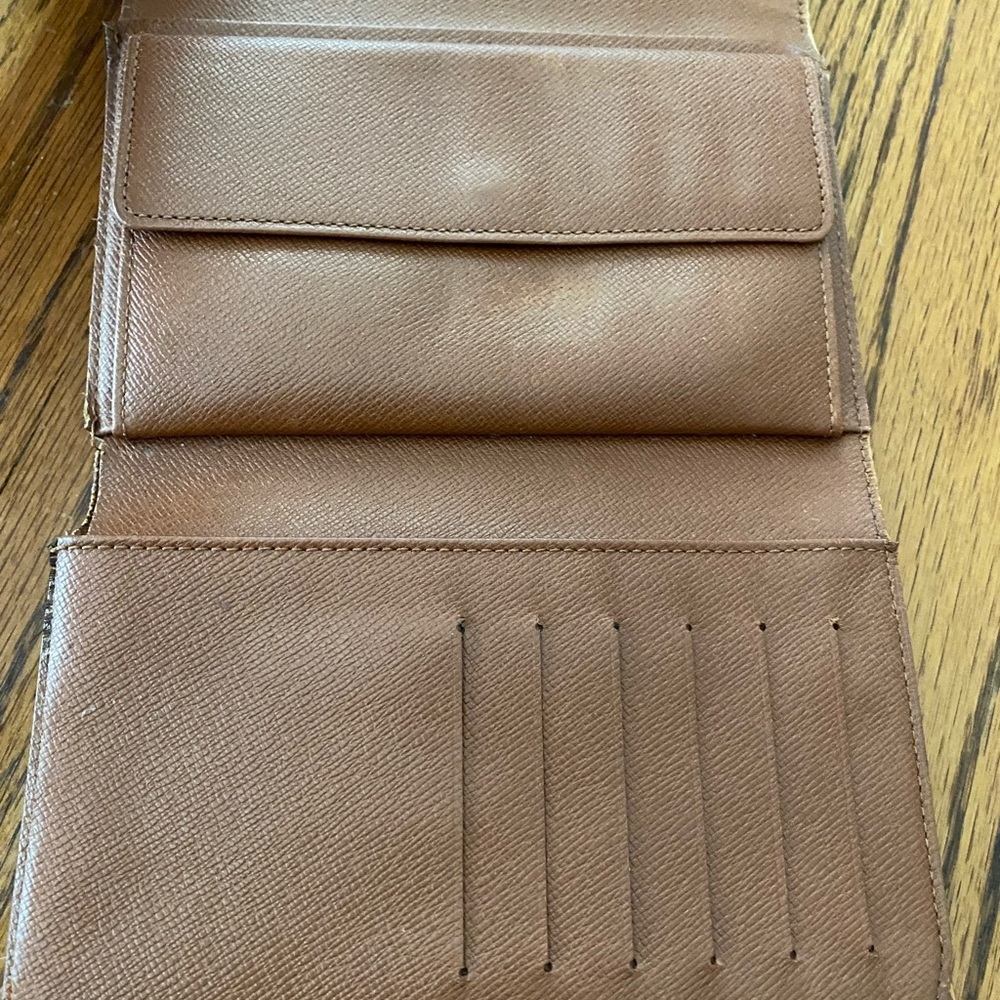 Vintage Louis Vuitton Monogram Wallet Purse SP1918 w/ Chain/Made in France - Picture 5 of 8
